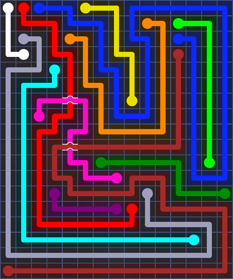 Flow Free 6112 Solution