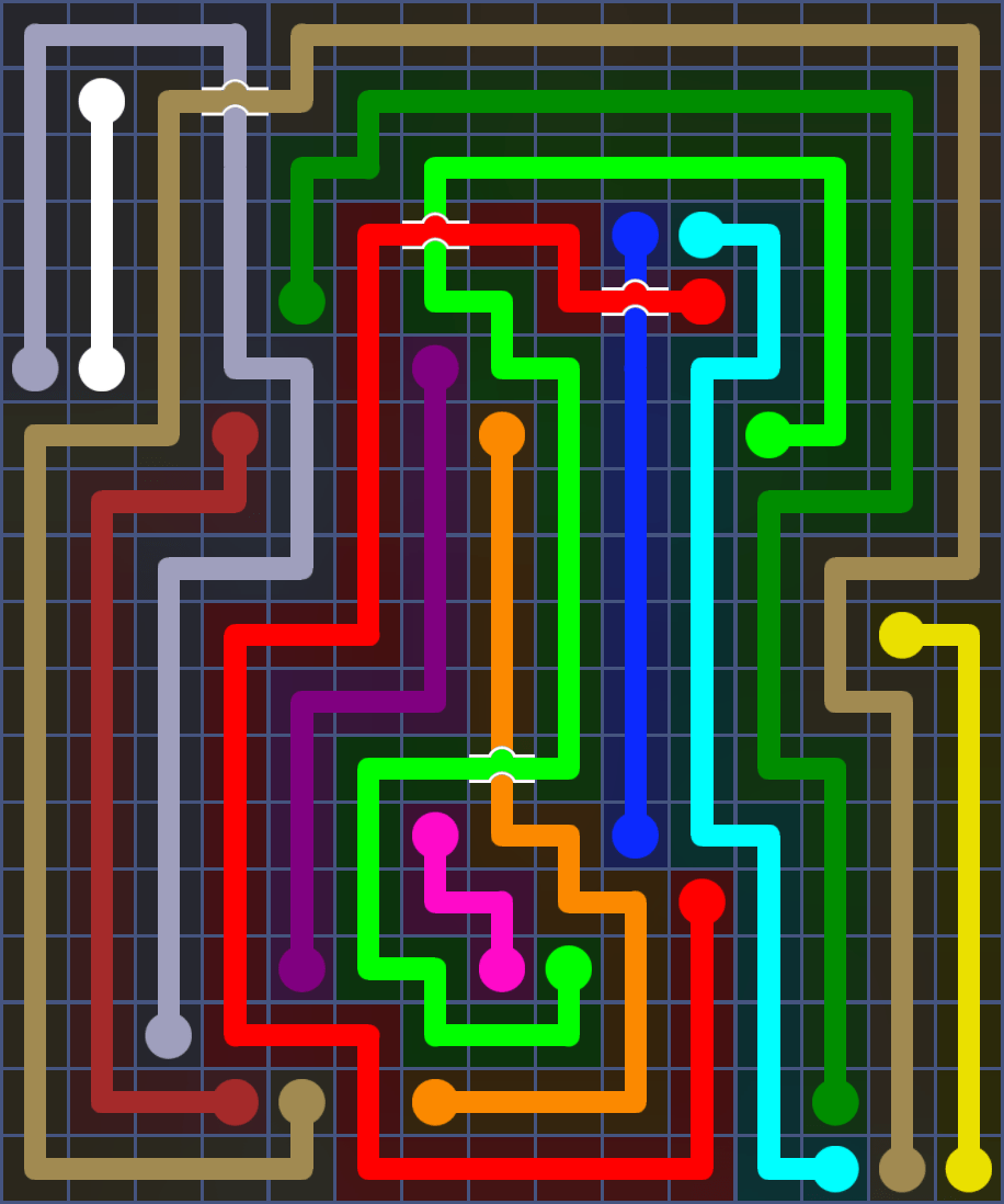 Flow Free 6115 Solution