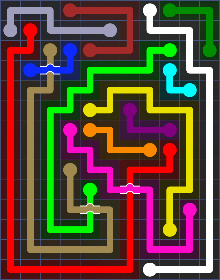 Flow Free 5973 Solution