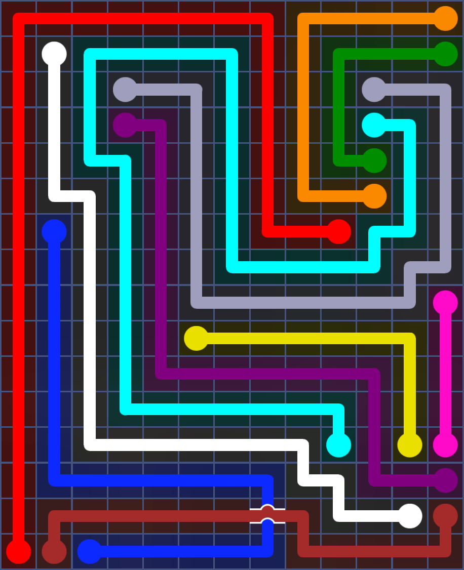 Flow Free 6031 Solution