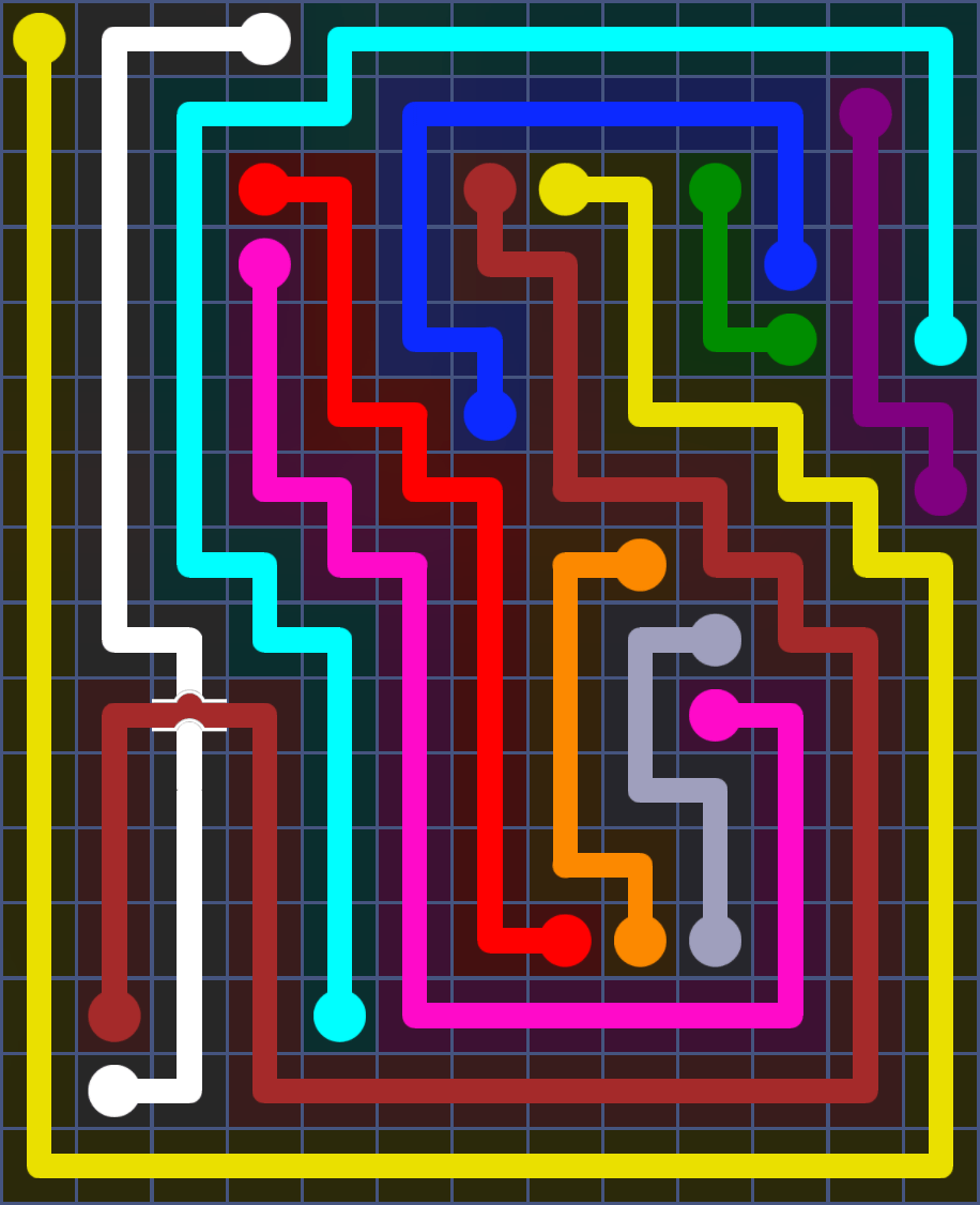 Flow Free 6038 Solution