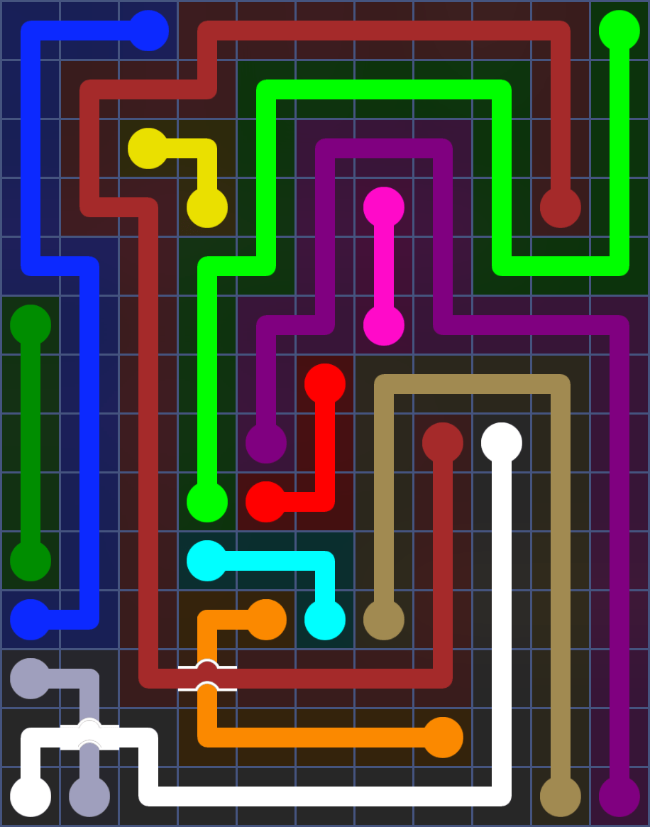 Flow Free 5978 Solution