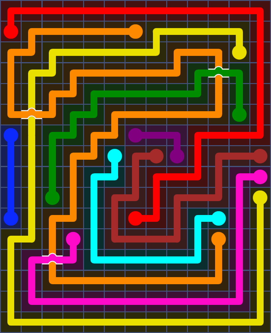 Flow Free 6053 Solution