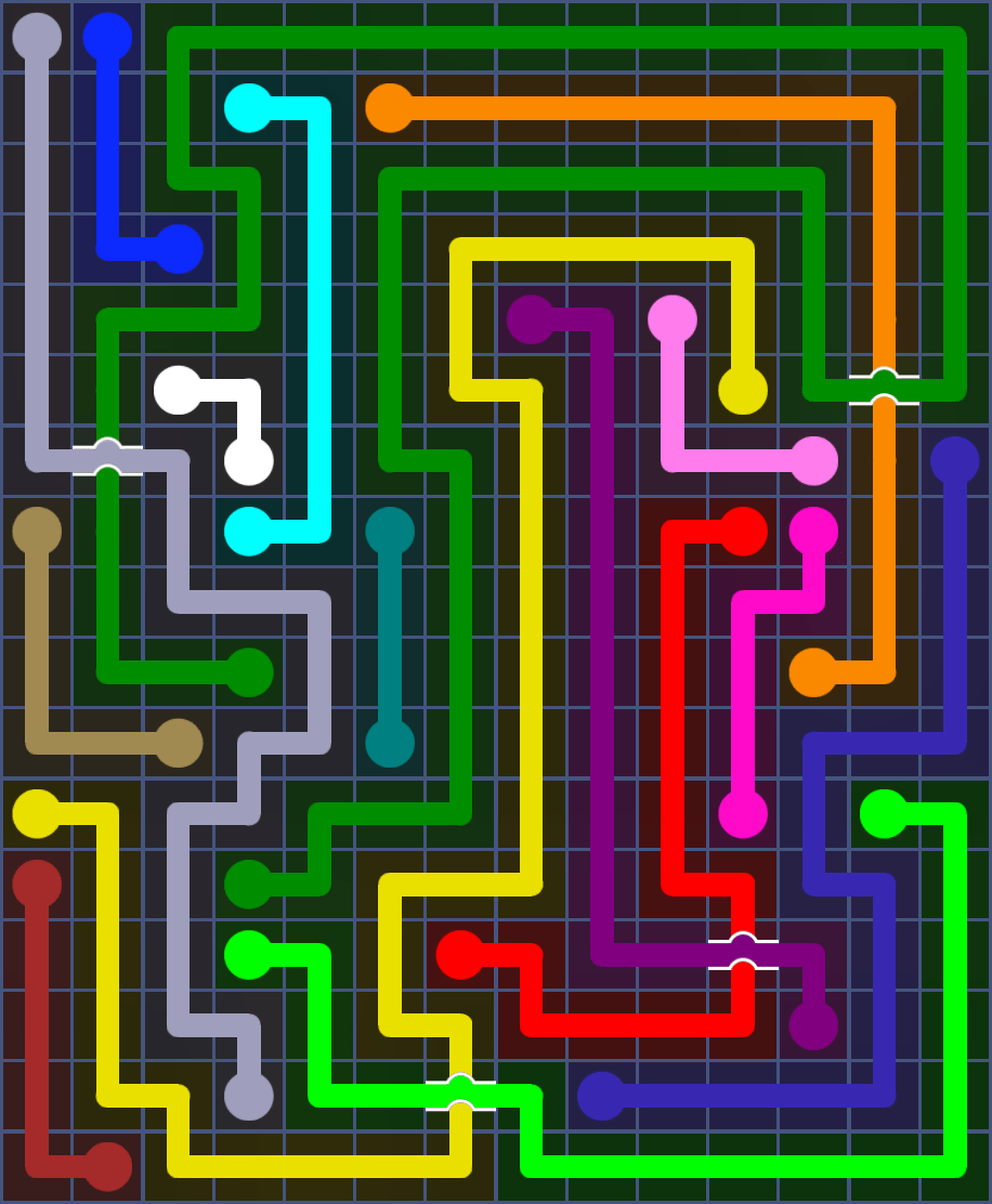Flow Free 6069 Solution