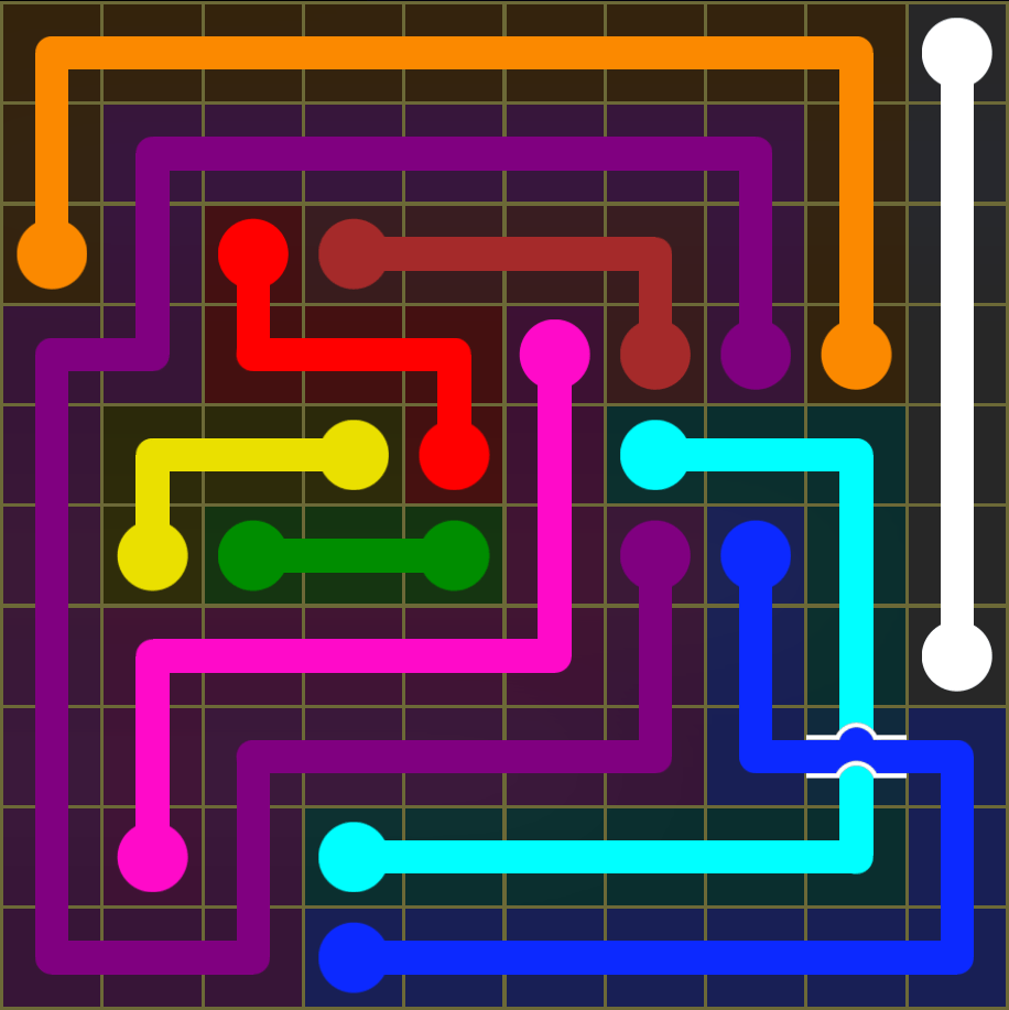 Flow Free 5393 Solution