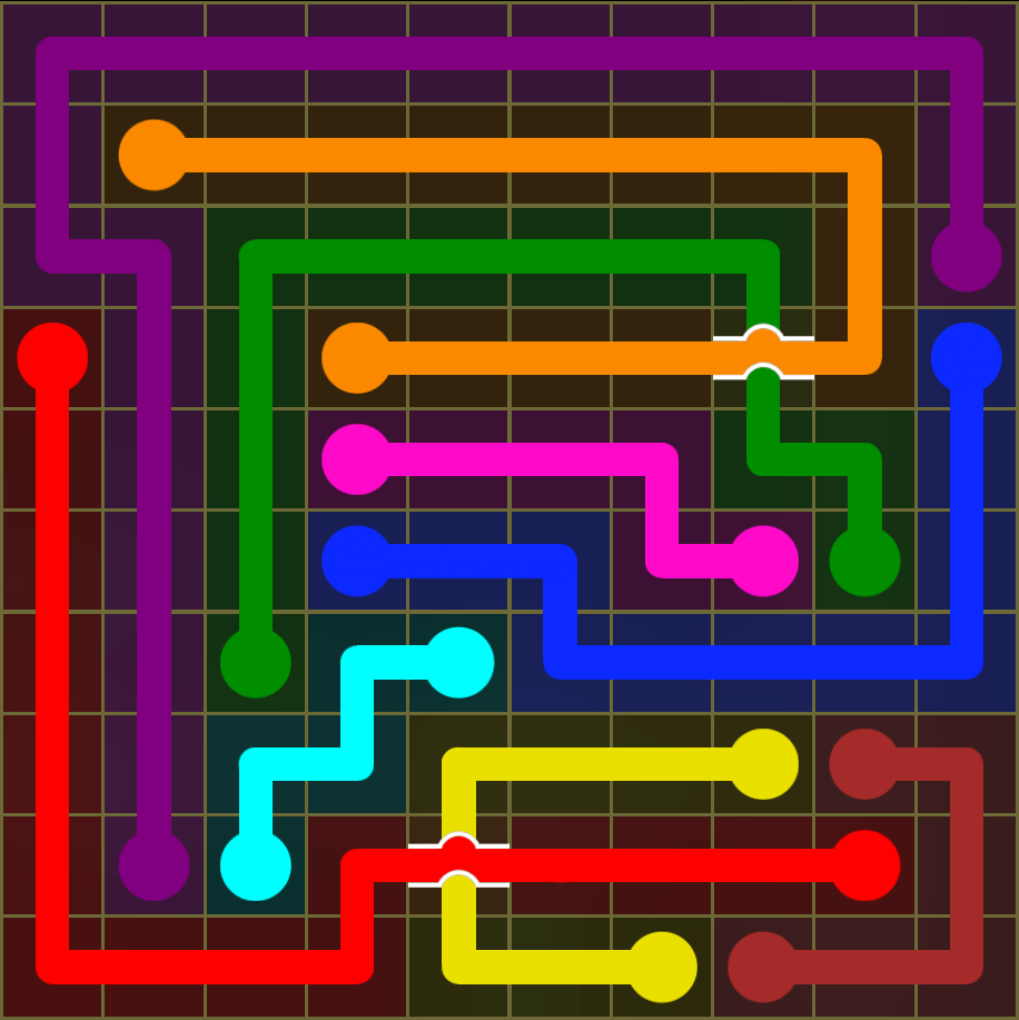Flow Free 5378 Solution