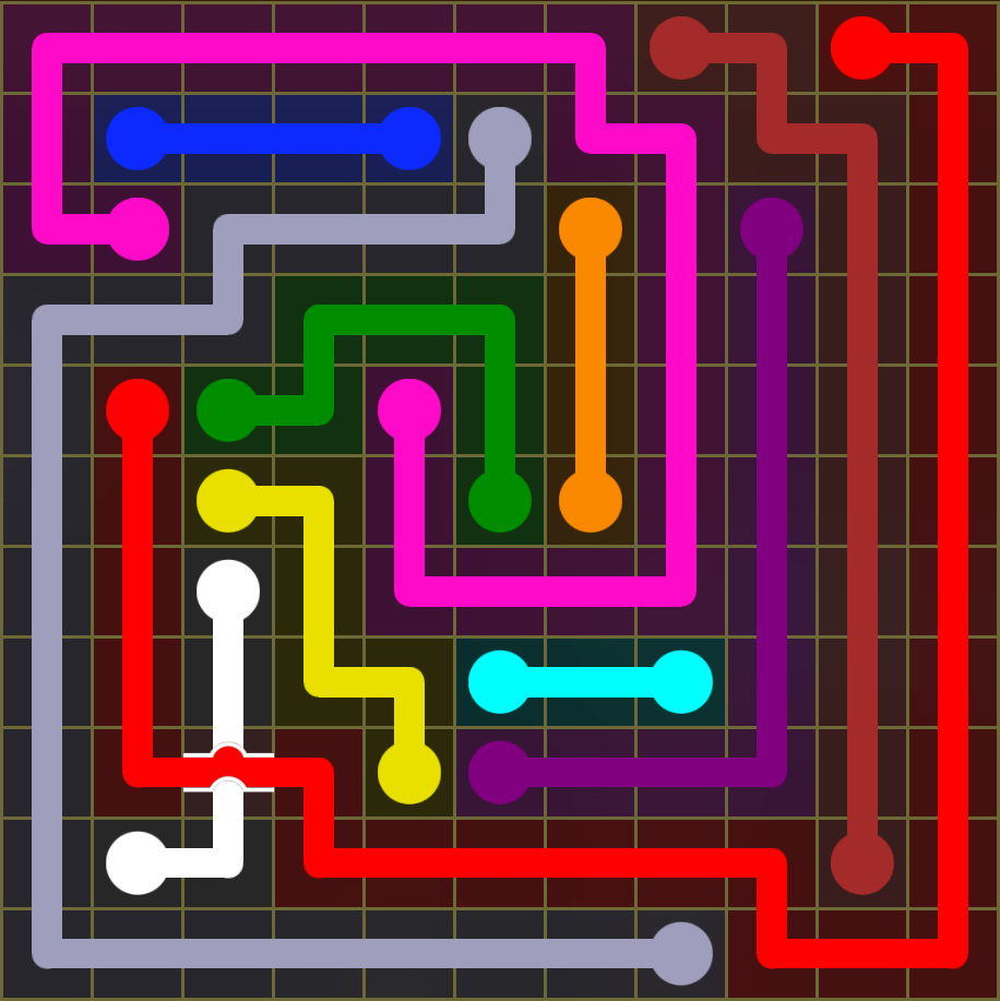 Flow Free 5411 Solution