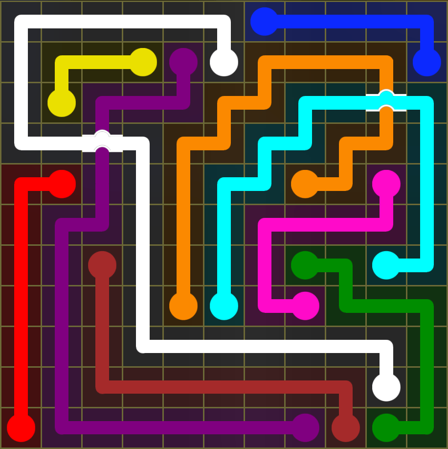 Flow Free 5417 Solution