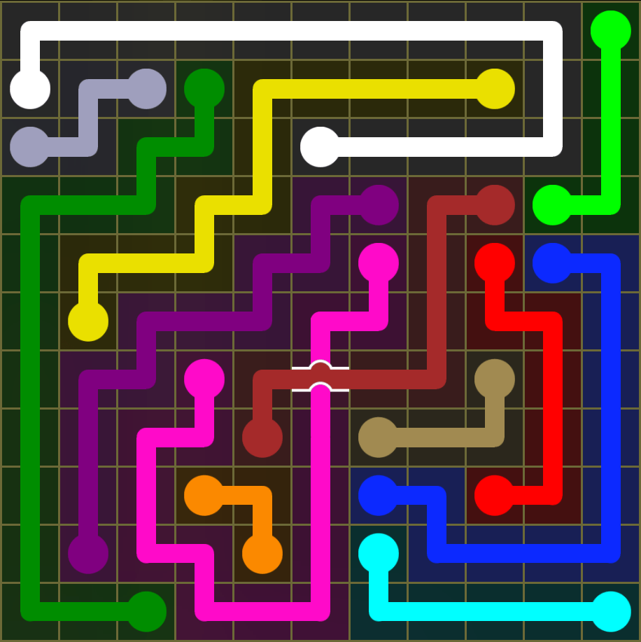Flow Free 5425 Solution