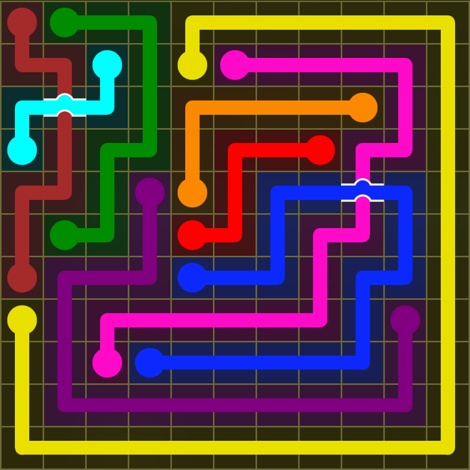 Flow Free 5426 Solution