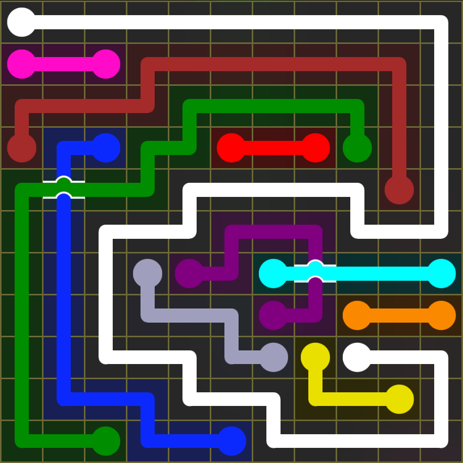 Flow Free 5403 Solution