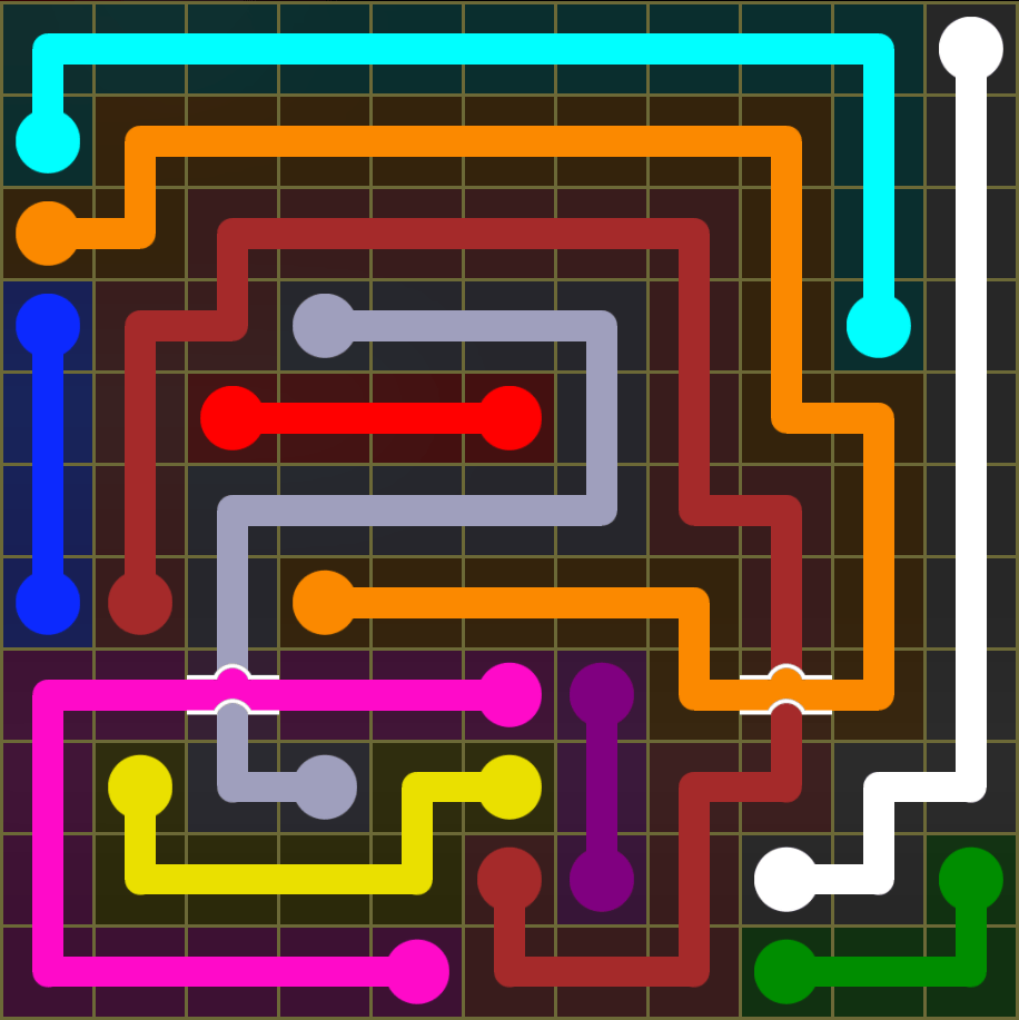 Flow Free 5404 Solution