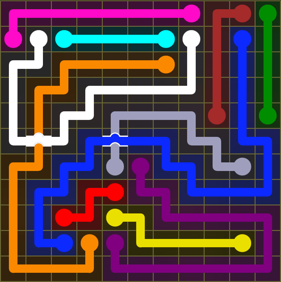 Flow Free 5405 Solution