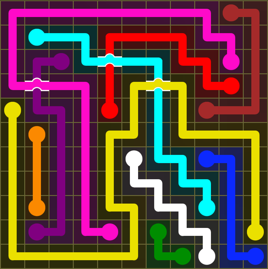 Flow Free 5408 Solution
