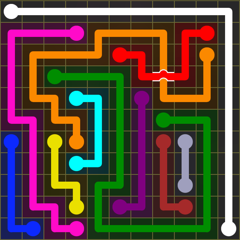 Flow Free 5409 Solution