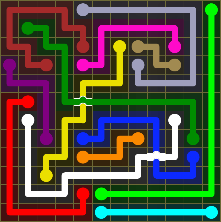 Flow Free 5441 Solution