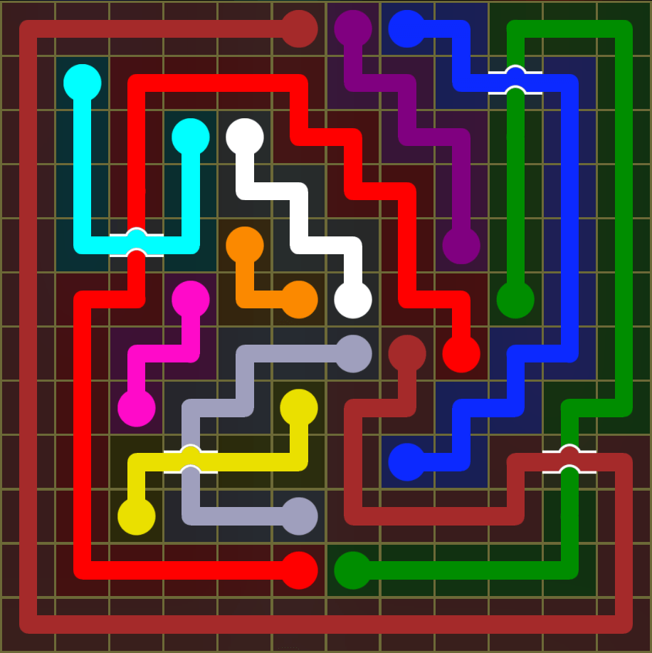Flow Free 5445 Solution
