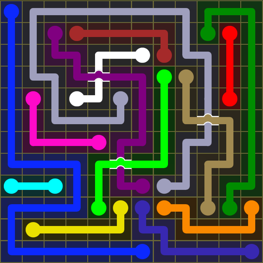 Flow Free 5447 Solution