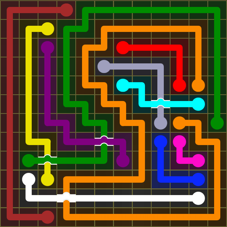 Flow Free 5455 Solution