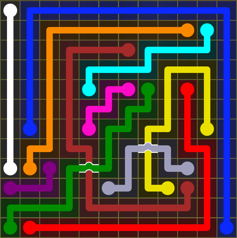 Flow Free 5433 Solution
