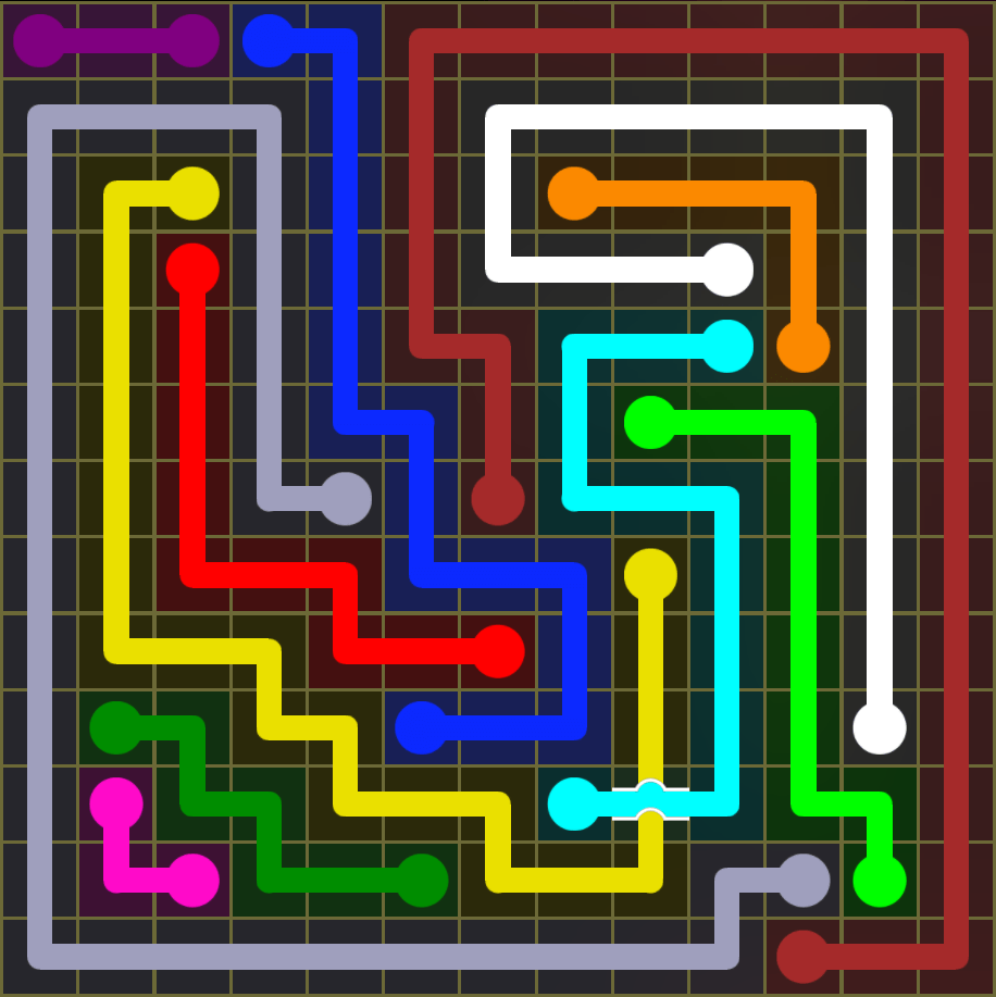 Flow Free 5471 Solution