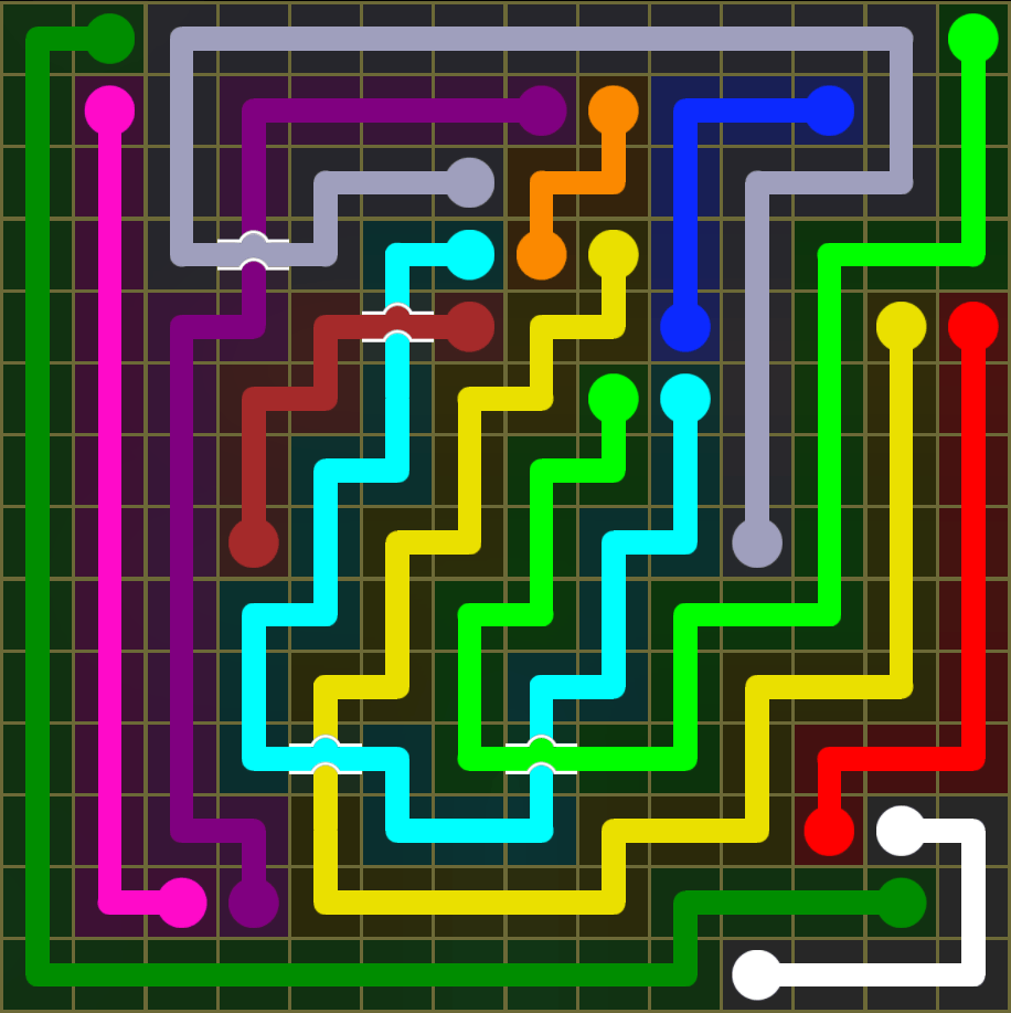 Flow Free 5504 Solution