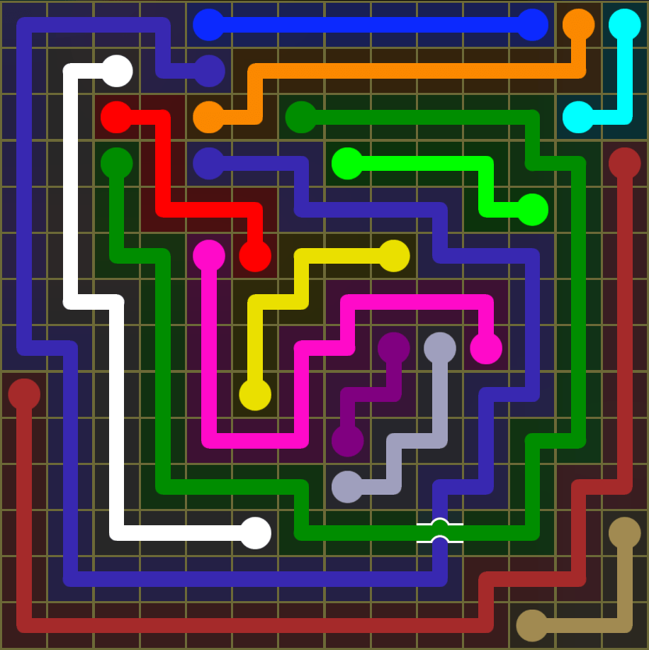 Flow Free 5507 Solution