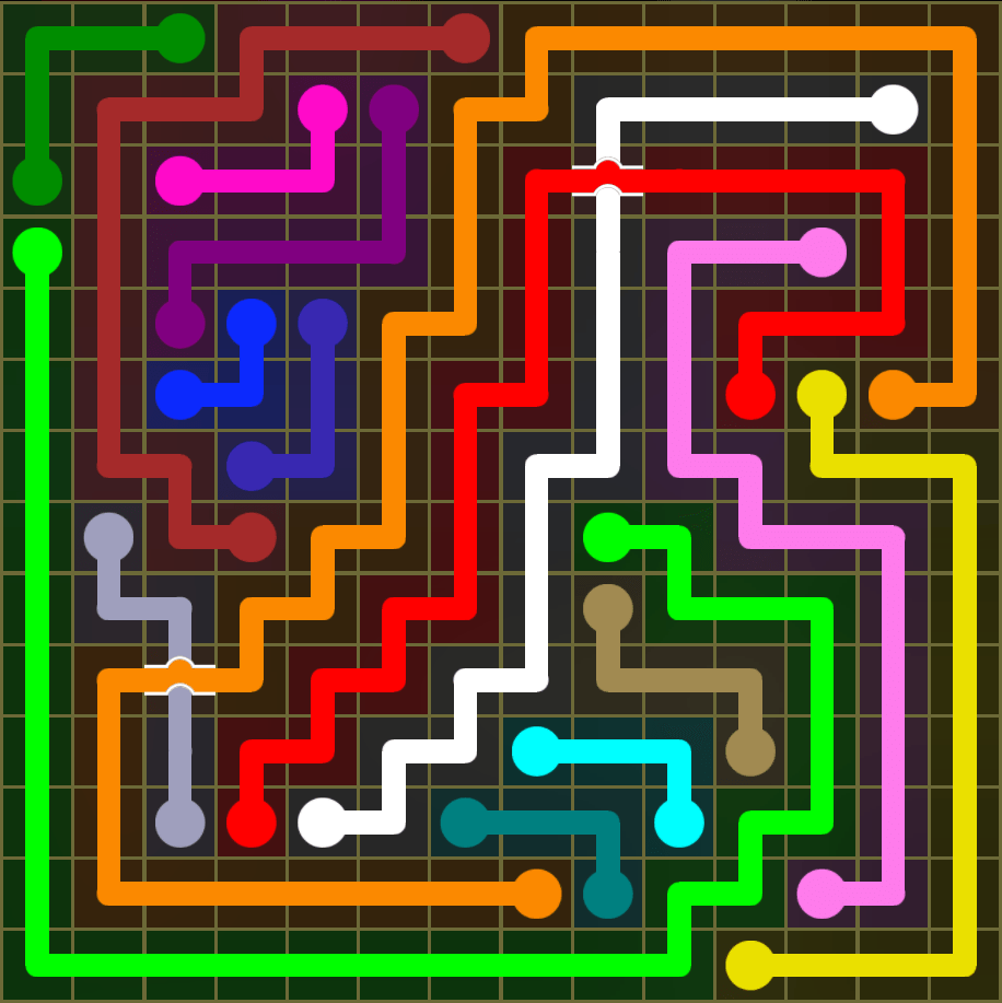 Flow Free 5511 Solution