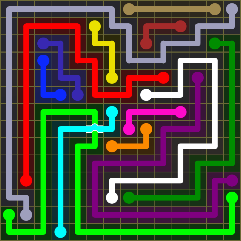 Flow Free 5512 Solution