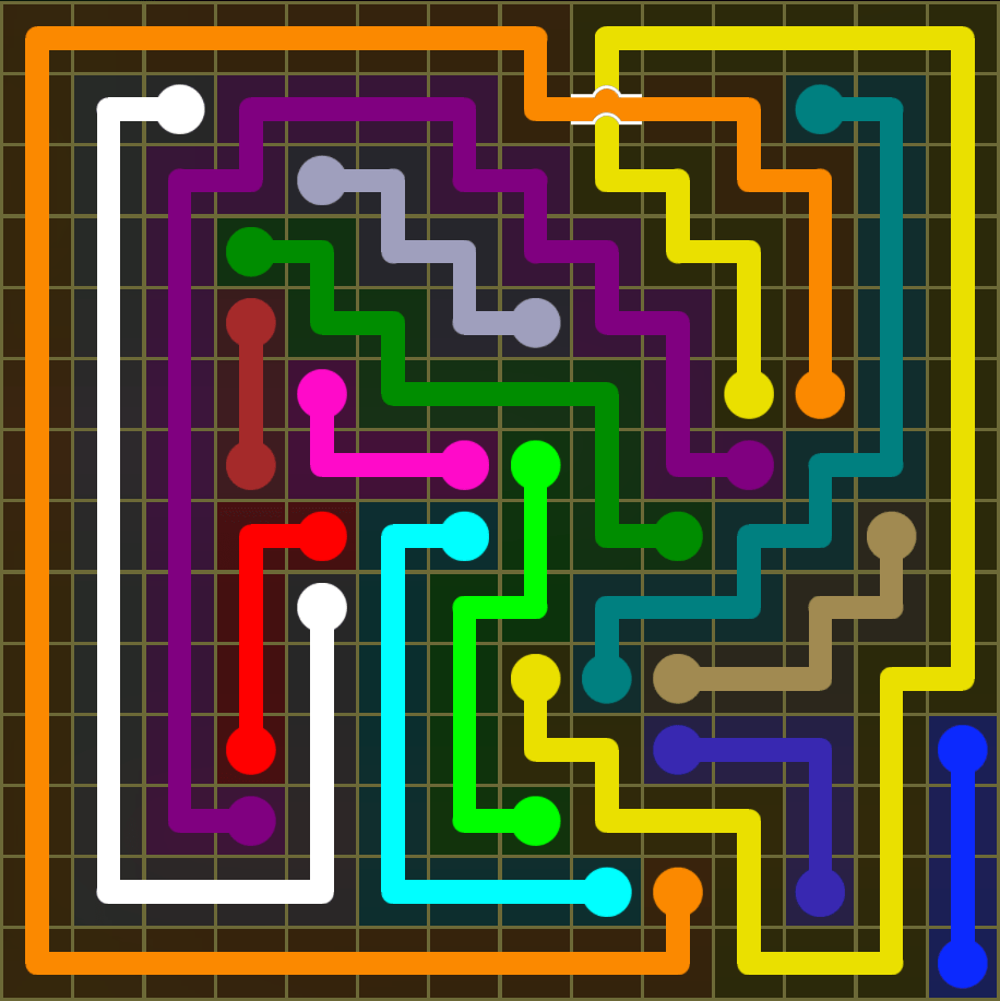 Flow Free 5513 Solution