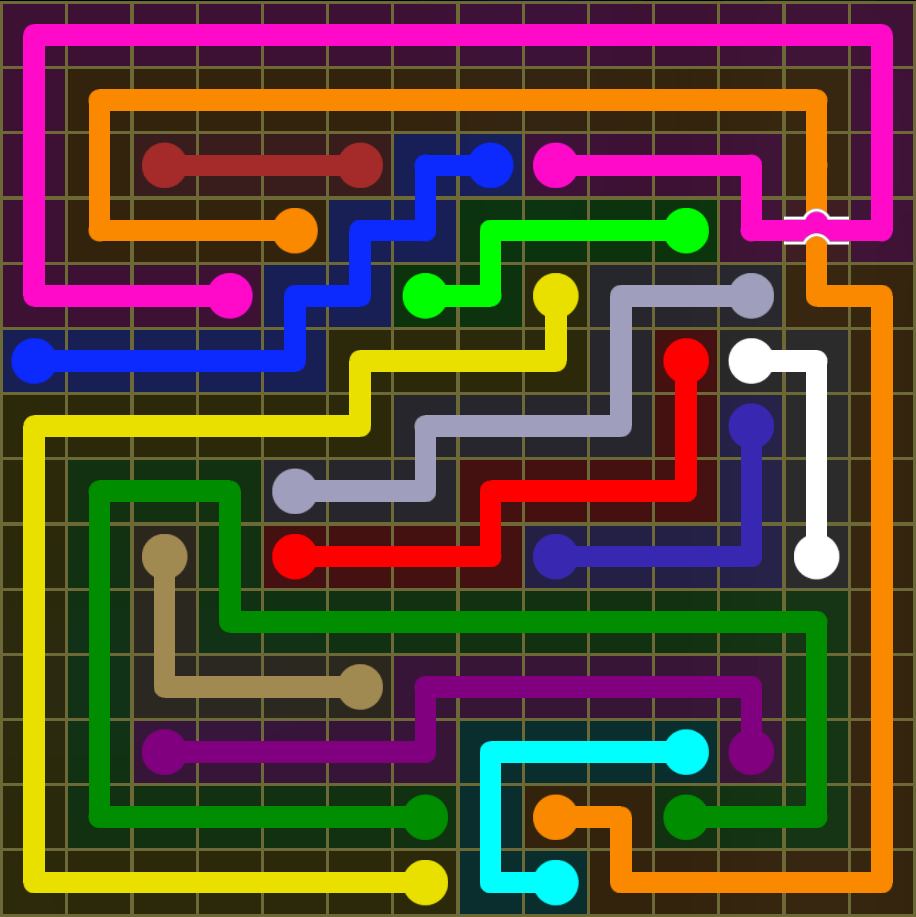 Flow Free 5515 Solution