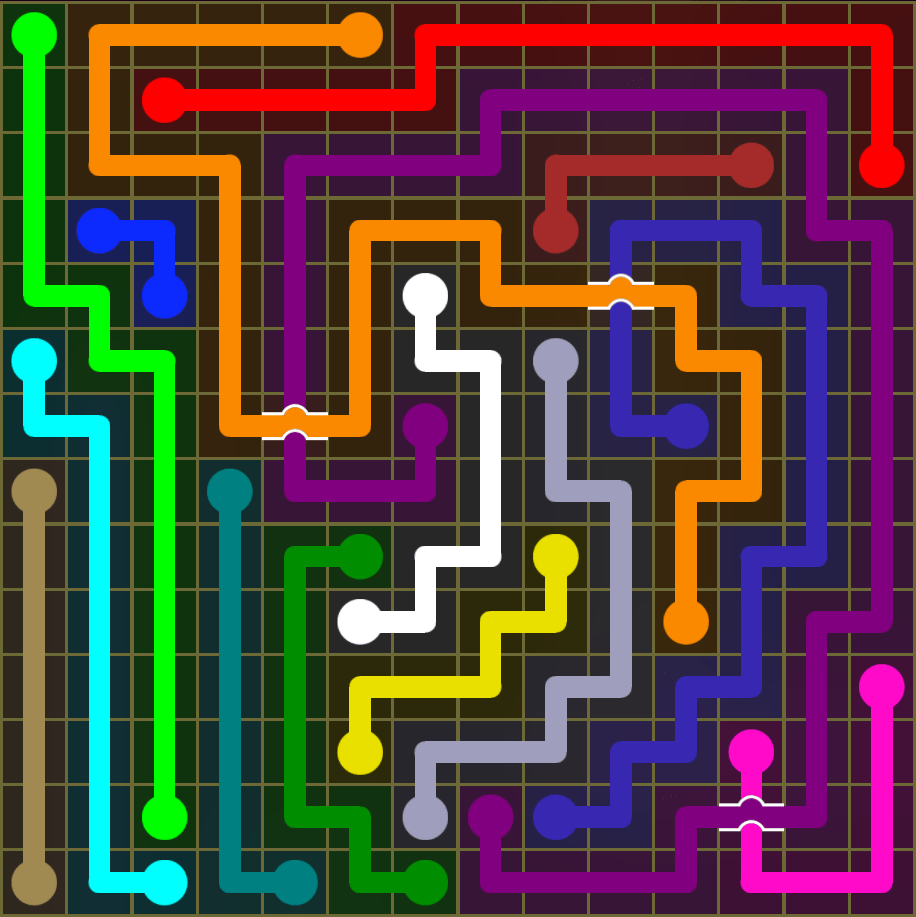 Flow Free 5518 Solution