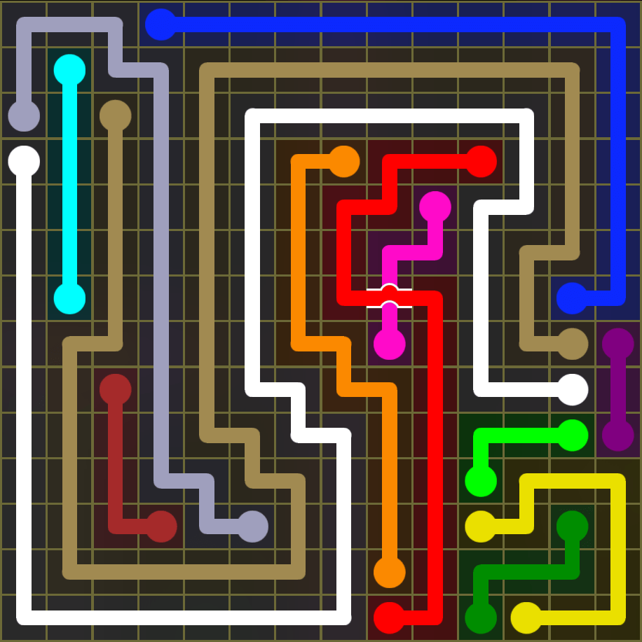 Flow Free 5497 Solution
