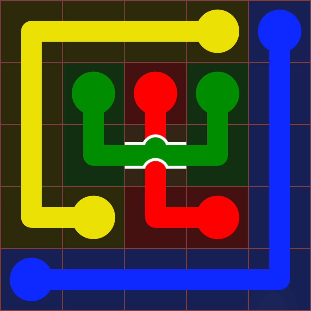 Flow Free 7078 Solution