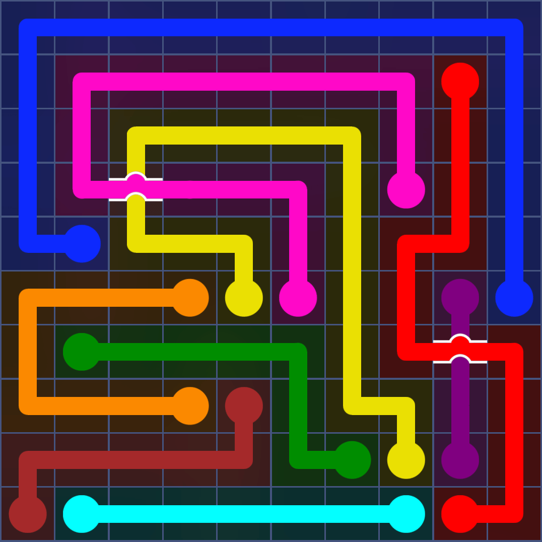 Flow Free 1334 Solution