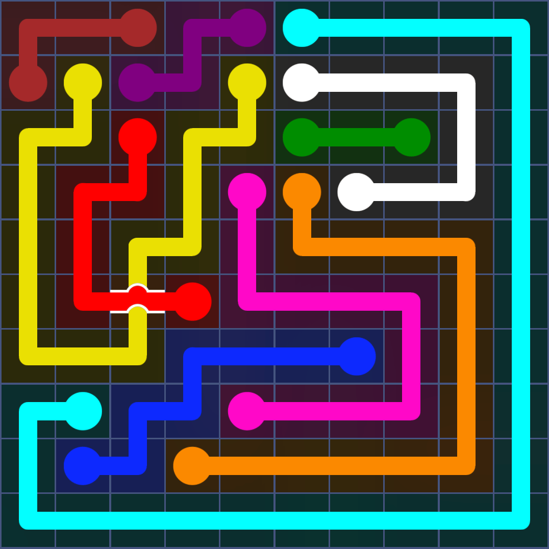 Flow Free 1335 Solution