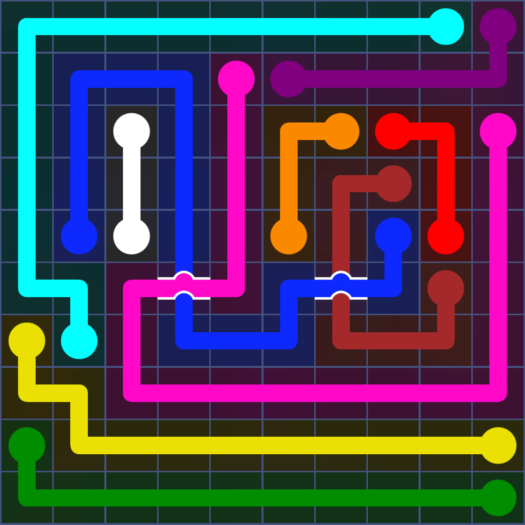 Flow Free 1241 Solution