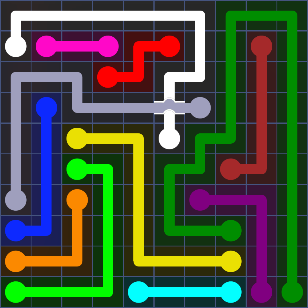 Flow Free 1342 Solution