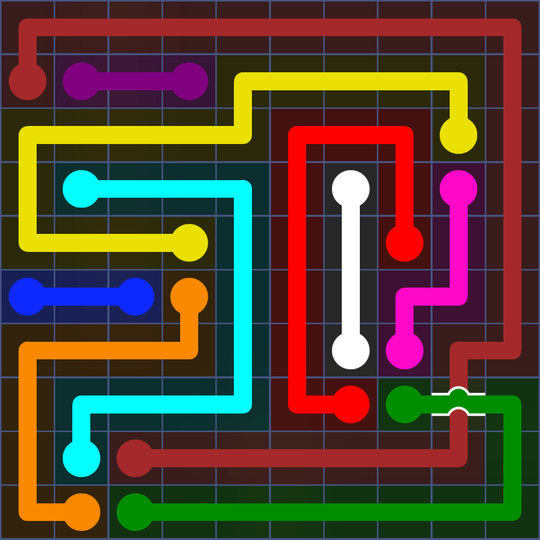 Flow Free 1348 Solution