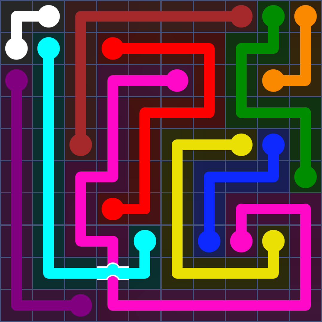 Flow Free 1349 Solution