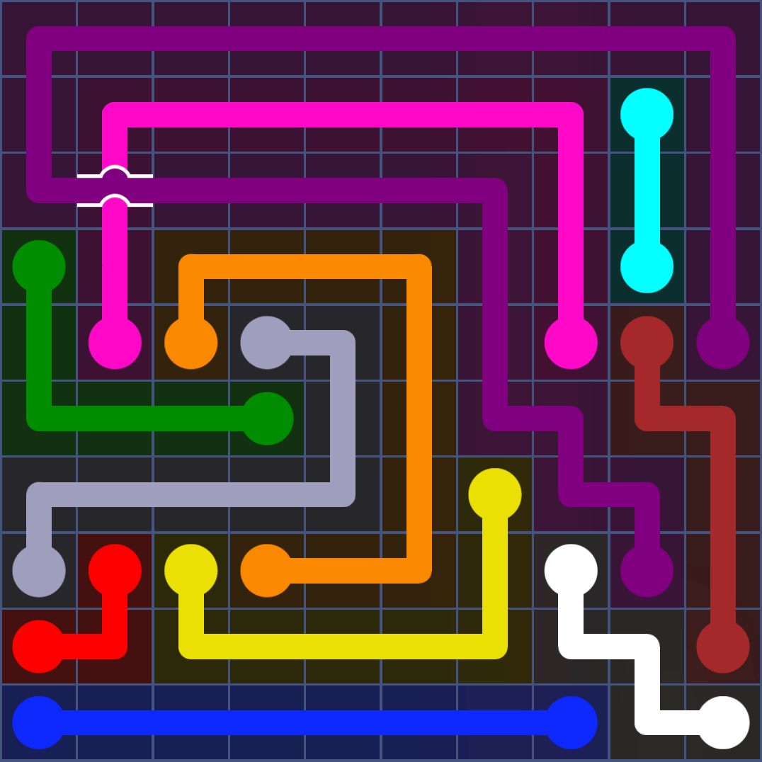 Flow Free 1242 Solution