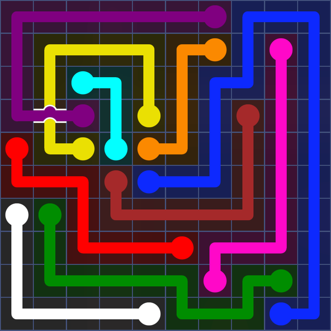 Flow Free 1243 Solution