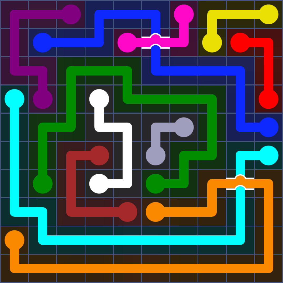 Flow Free 1249 Solution