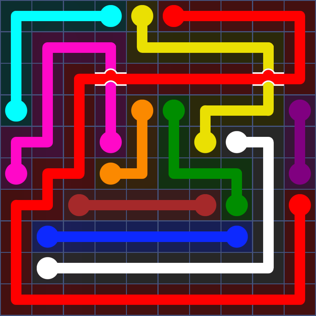 Flow Free 1251 Solution