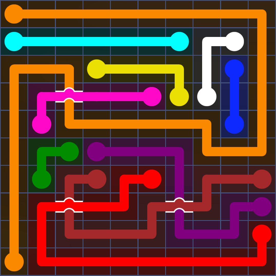 Flow Free 1259 Solution