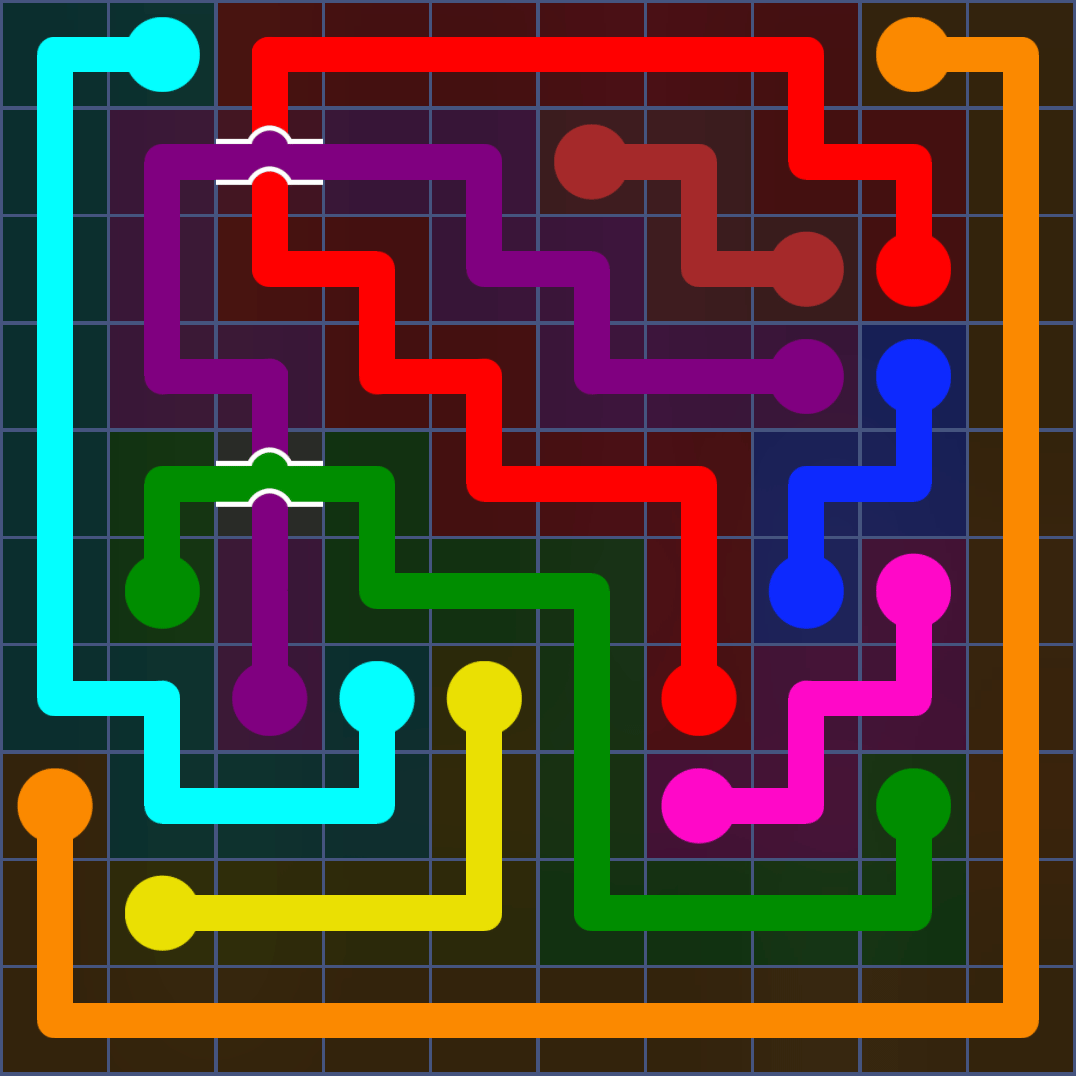 Flow Free 1233 Solution