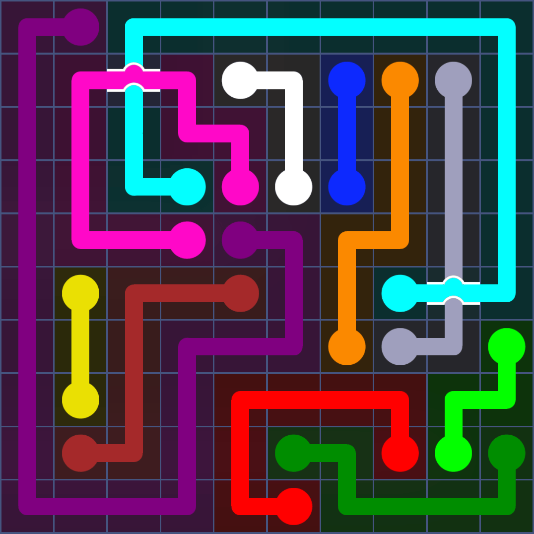 Flow Free 1262 Solution