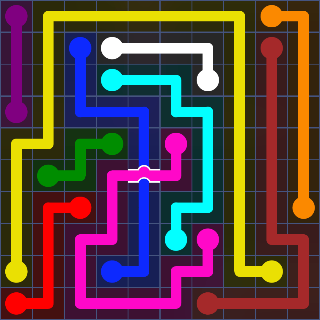 Flow Free 1236 Solution