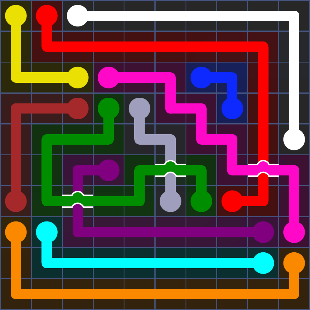 Flow Free 1291 Solution