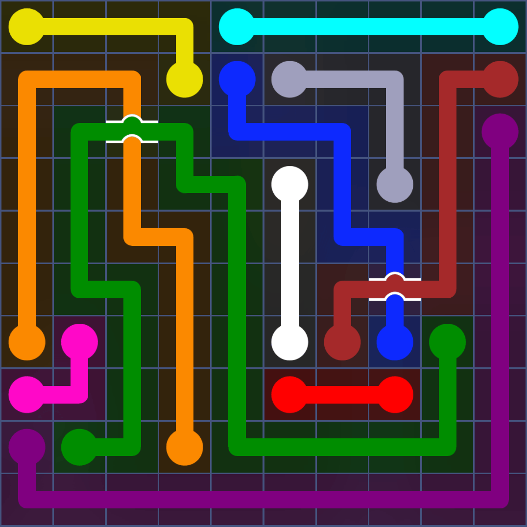 Flow Free 1292 Solution